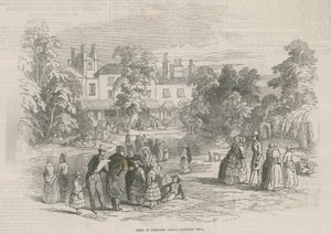 Fest på Bedford Lodge, Campden Hill, London af English School
