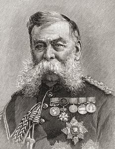 Feltmarskal Sir John Linthorn Arabin Simmons af English School