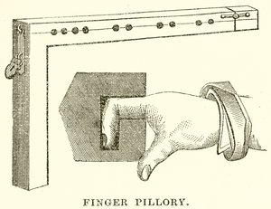 Fingerpiller af English School