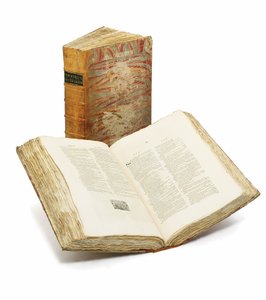 Første udgave af Samuel Johnsons, 