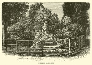 Fitzroy Gardens af English School