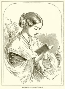 Florence nightingale af English School