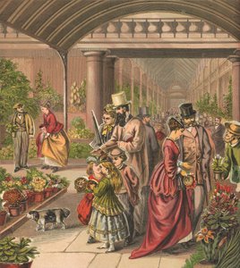 Blomstermarked af English School