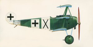 Fokker Dr 1 Treplan af English School
