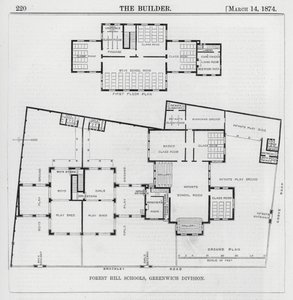 Forest Hill Schools, Greenwich Division (gravering) af English School