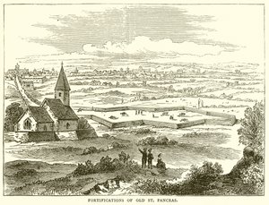 Befæstning af Old St. Pancras af English School