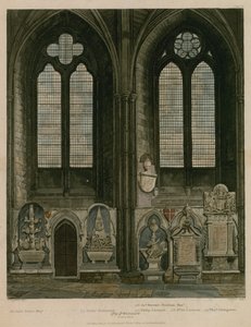 Fjerde og femte vindue, North Aisle, Westminster Abbey, London af English School