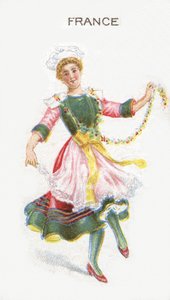 Frankrig, cigaretkort, 1915 af English School