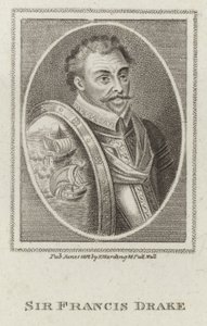 Francis Drake (kobberstik) af English School