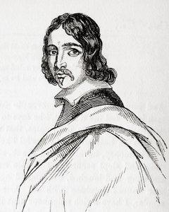Francis Moore, britisk læge og astrolog, fra Old England: A Pictorial Museum, udg. 1847 af English School