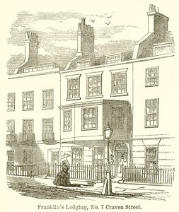 Franklins Lodging, nr. 7 Craven Street af English School