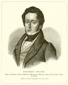 Frederic Chopin af English School
