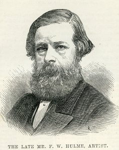 Frederick William Hulme (1816-84) fra The Illustrated London News 6. december, 1884 af English School