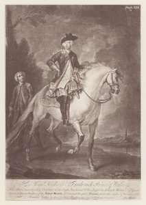 Frederick, prins af Wales (litho) af English School