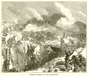 Fransk angreb på Malakoff af English School