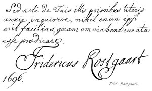 Frid: Rostgaart af English School