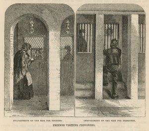 Freunde besuchen Gefangene