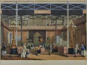 From "Dickinson" s Comprehensive Pictures of the Great Exhibition of 1851 ", published 1854 Russia, 1854dani af English School