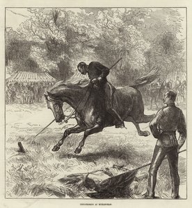 Forsiden af Illustrated London News, 12. juni 1875 af English School