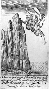 Frontispice til Religio Medici af Sir Thomas Browne, 1645 af English School
