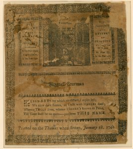 Frostmesse af 1740. Souvenir af English School