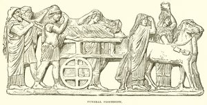 Begravelsesoptog af English School