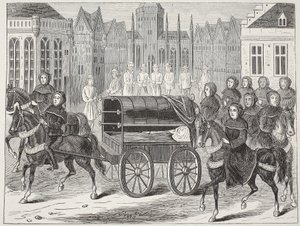 Begravelse af Richard II af English School