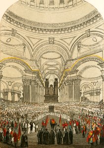 Begravelse af hertugen af Wellington i St Paul