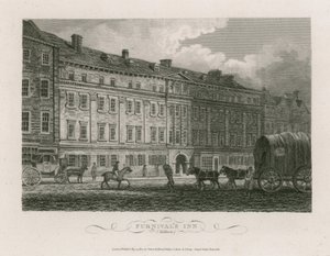 Furnivals Inn, Holborn, London af English School