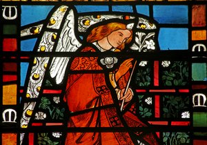 Gabriel ved Bebudelsen af English School