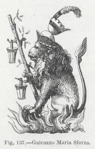 Galeazzo Maria Sforza (kobberstik) af English School