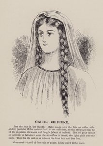 Gallisk frisure (kobberstik) af English School