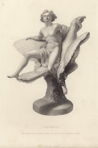 Ganymede (engraving) af English School