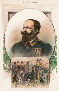 Garibaldi og kongen i Napoli af English School