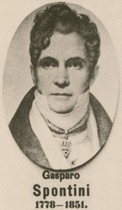 Gasparo Spontini (dybtryk) af English School