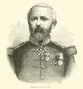 General Felix Douay, 1870 af English School
