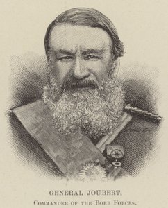General Joubert, kommandør for boerstyrkerne (gravering) af English School