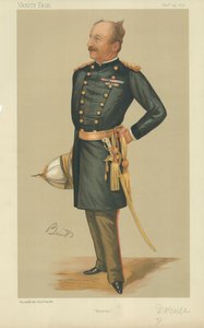 General Sir James Charlemagne Dormer af English School