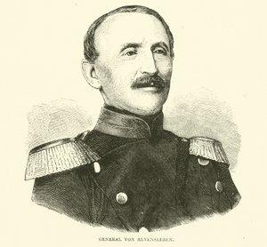 General von Alvensleben, november 1870 af English School