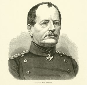 General Von Werder, september 1870 af English School
