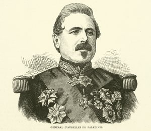 General dAurelles de Paladines, december 1870 af English School