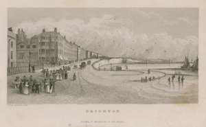Generel udsigt langs strandpromenaden ved Brighton af English School