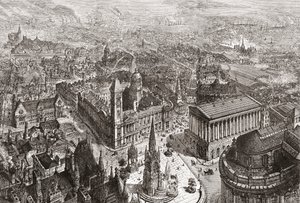 Generelt billede af Birmingham, West Midlands, England af English School