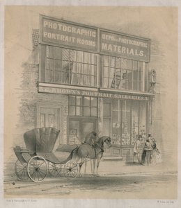 Generel visning af G Browns Portrait Galleries af English School