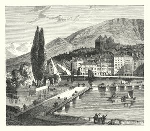 Genève (gravering) af English School