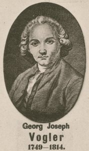 Georg Joseph Vogler (gravering) af English School