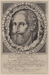 George Chapman, engelsk dramatiker, oversætter og digter af English School