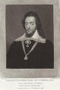 George Clifford Earl of Cumberland af English School