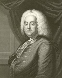 George F Handel af English School