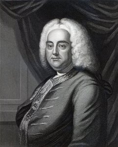 George Frideric Handel, graveret af Thomson (se også 377120)